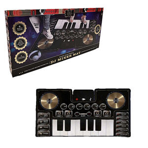 FAO Schwarz Electronic Music Mat Piano Keyboard DJ Mixer